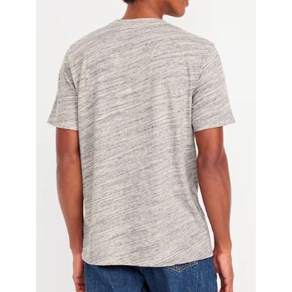 Old Navy Vintage Heather Gray Crew Neck TShirt NEW Mens Large Tee Top Everyday - Picture 5 of 6